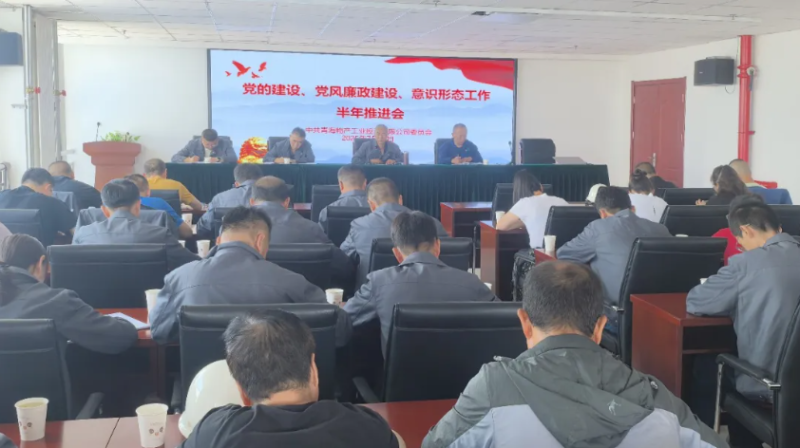工投公司黨委召開黨的建設、黨風廉政建設、意識形態(tài)工作半年推進會
